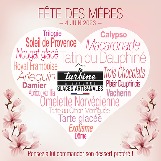 N'oubliez pas le dessert pour le repas…